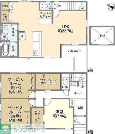 Kolet見沼南中野#14の物件間取画像